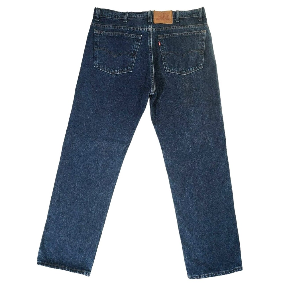 Vintage 90s Levi's 505 Straight Jeans Men's 40x30* Blue Denim Made in USA - Picture 2 of 14